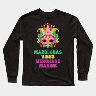 Merchant  Mardi Gras Long Sleeve T-Shirt